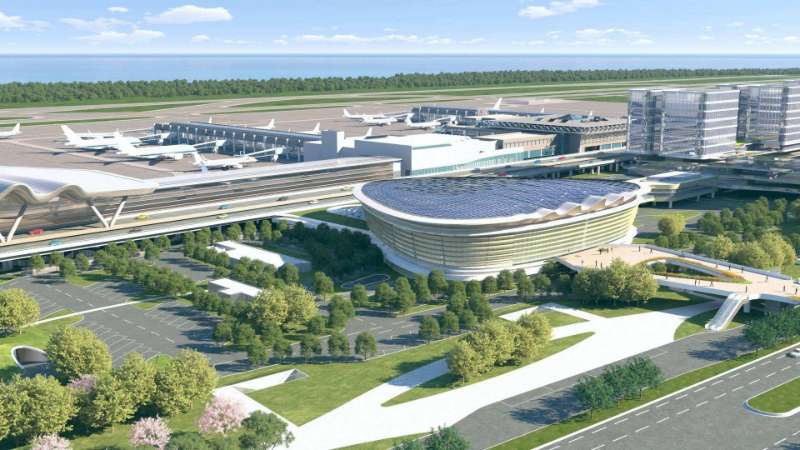 航展館南側(cè)、海灘路西側(cè)停車(chē)場(chǎng)工程